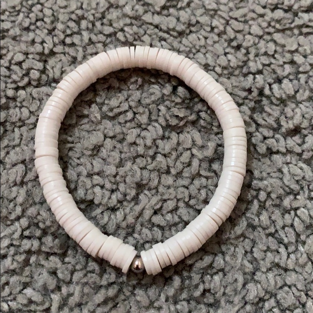disc beaded bracelet